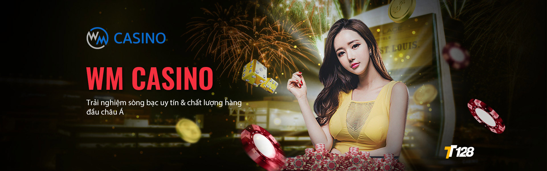 Trải nghiệm sòng bạc uy tín và chất lượng hàng đâu châu á TT128 cùng WM Casino